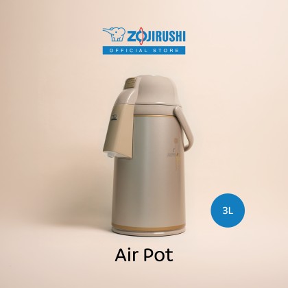 ZOJIRUSHI 3L GLASS LINED AIR POT - VRKE-30N-TK