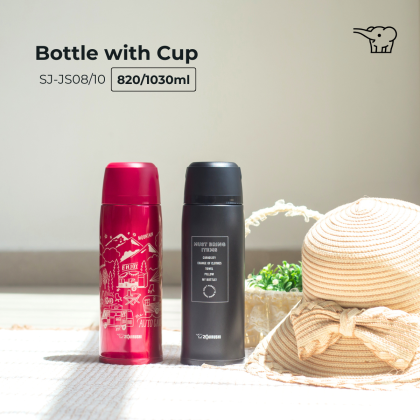 ZOJIRUSHI 1.03L BOTTLE WITH CUP - SJ-JS-10 ZOJIRUSHI 1.03L BOTTLE WITH CUP - SJ-JS-10