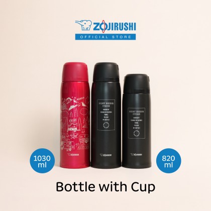 ZOJIRUSHI 1.03L BOTTLE WITH CUP - SJ-JS-10 ZOJIRUSHI 1.03L BOTTLE WITH CUP - SJ-JS-10