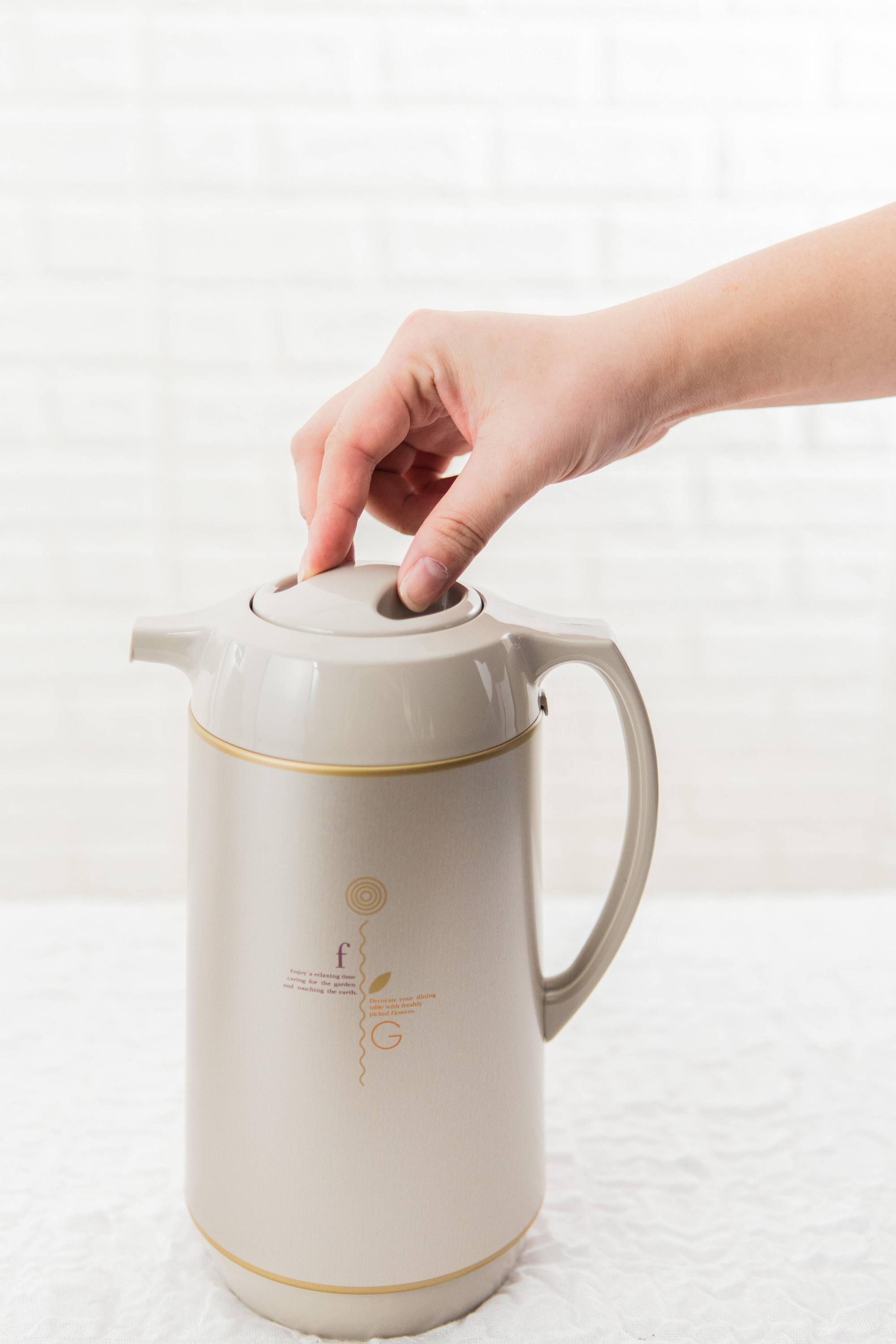 ZOJIRUSHI 1.3L GLASS LINED HANDY POT AHGB13