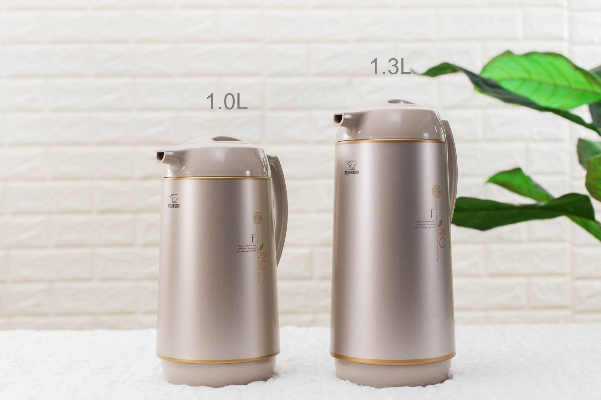 ZOJIRUSHI 1L GLASS LINED HANDY POT AHGB10