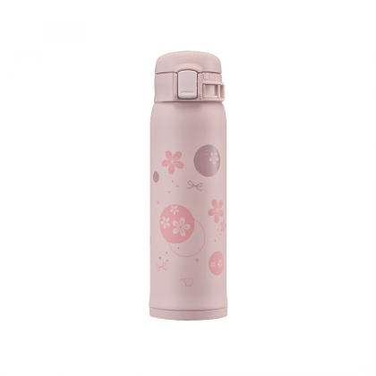 ZOJIRUSHI 0.48L/0.5L S/S ONE TOUCH FLIP-OPEN MUG & BOTTLE WITH CUP - SM-SK-48EMM/SV-GR-50 ZOJIRUSHI 0.48L/0.5L S/S ONE TOUCH FLIP-OPEN MUG & BOTTLE WITH CUP - SM-SK-48EMM/SV-GR-50