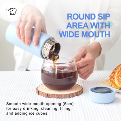 ZOJIRUSHI 0.35L/0.50L S/S TWIST OPEN MUG BASIC SERIES - SU-CA-35/50