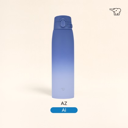 ZOJIRUSHI 0.60L/0.95L S/S ONE TOUCH FLIP-OPEN MUG - SM-VH-60/95