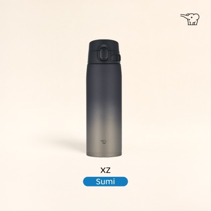 ZOJIRUSHI 0.60L/0.95L S/S ONE TOUCH FLIP-OPEN MUG - SM-VH-60/95