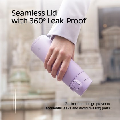 ZOJIRUSHI 0.60L/0.95L S/S ONE TOUCH FLIP-OPEN MUG - SM-VH-60/95