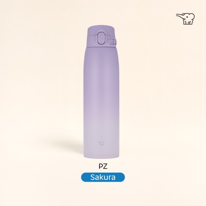 ZOJIRUSHI 0.60L/0.95L S/S ONE TOUCH FLIP-OPEN MUG - SM-VH-60/95