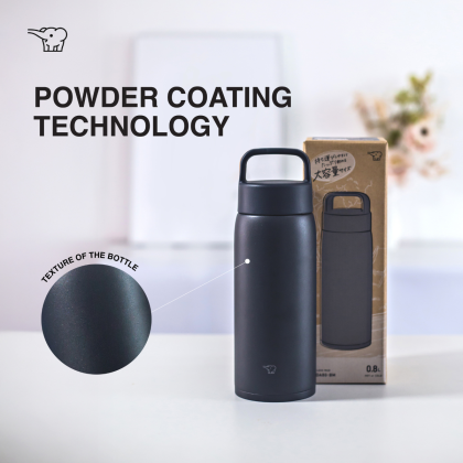 ZOJIRUSHI 0.8L/1.0L S/S TWIST OPEN MUG - SU-DA80/100 ZOJIRUSHI 0.8L/1.0L S/S TWIST OPEN MUG - SU-DA80/100