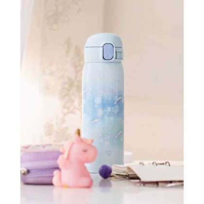 ZOJIRUSHI 0.48L S/S ONE TOUCH FLIP-OPEN MUG - SM-WJ/WN48