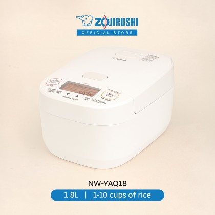 ZOJIRUSHI PRESSURE IH RICE COOKER & WARMER - NW-YAQ10/18